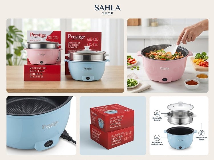 Prestige Multifunction Electric Cooker And Steamer